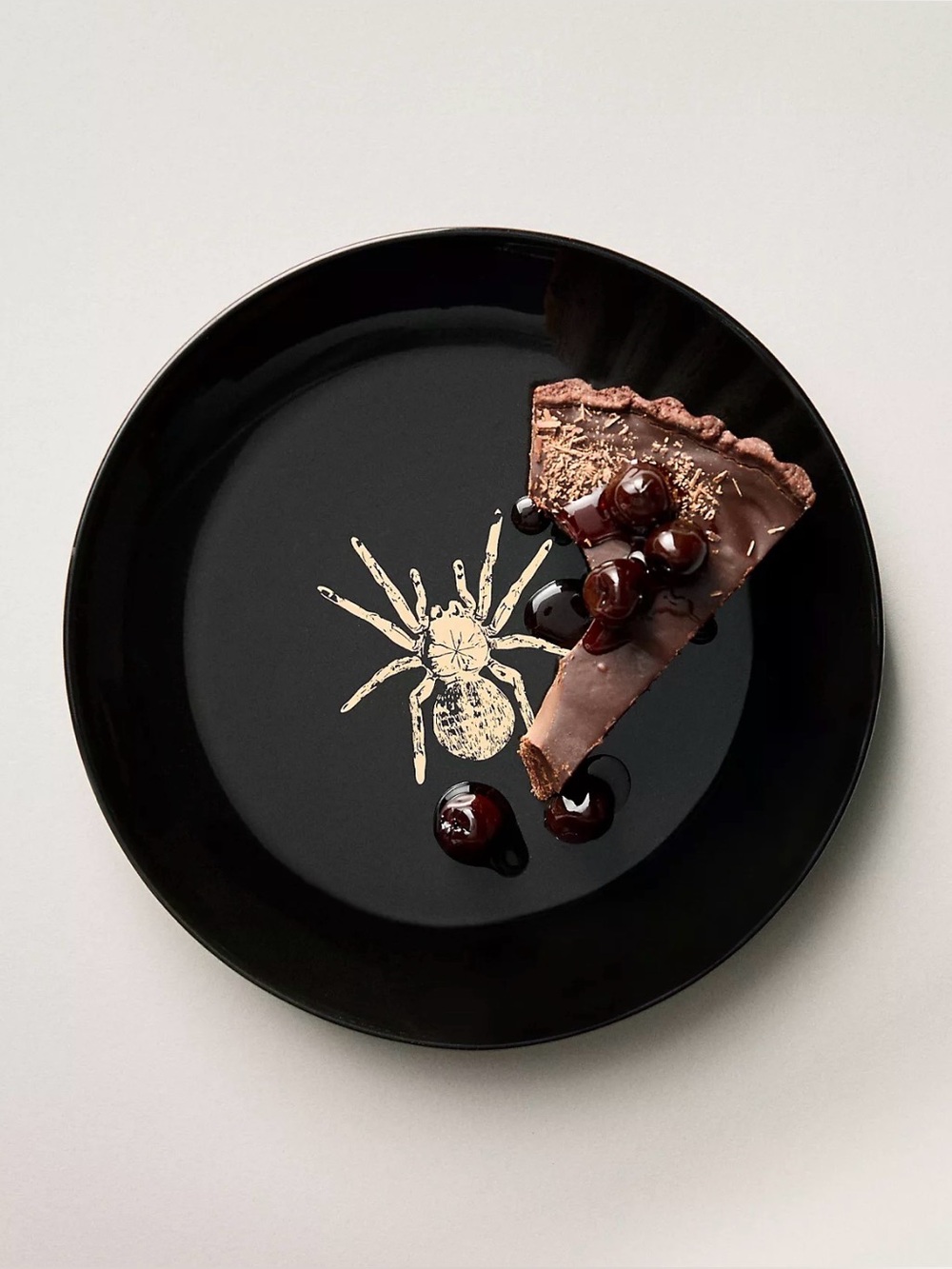 NEW Anthropologie Catherine Martin Midnight Creatures Stoneware Dessert Plates